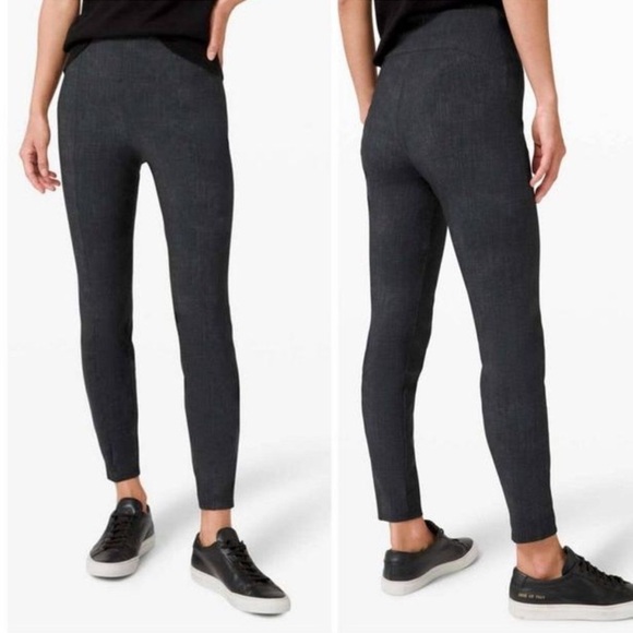 LULULEMON here to the HR pant 7/8 grey NWT - Picture 2 of 10